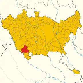 Poziția localității Morimondo