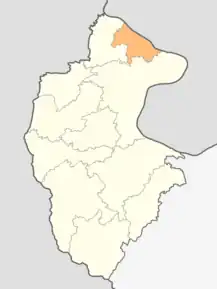 Poziția localității Novo Selo