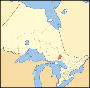 Poziția localității Greater Sudbury