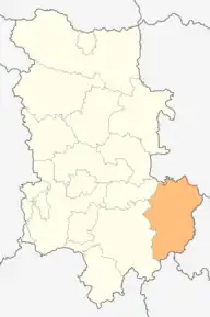 Poziția localității Părvomai