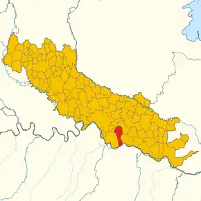 Poziția localității Pieve d'Olmi