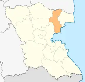 Poziția localității Obștina Pomorie