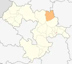 Poziția localității Praveț