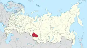 Poziția localității Regiunea Novosibirsk