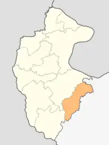 Poziția localității Rujinți