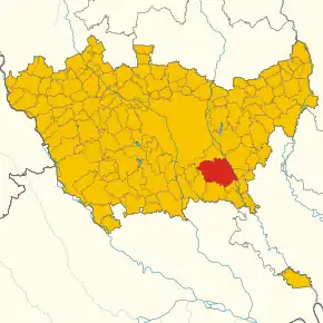 Poziția localității San Giuliano Milanese