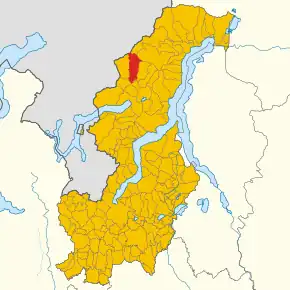 Poziția localității San Nazzaro Val Cavargna