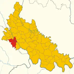 Poziția localității Sant'Angelo Lodigiano