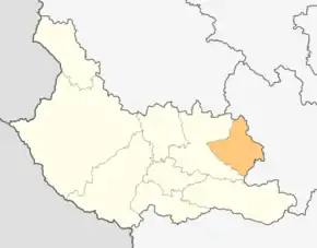 Poziția localității Sapareva Bania