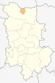 Poziția localității Sopot