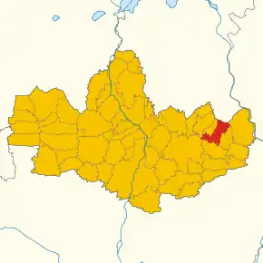 Poziția localității Sulbiate