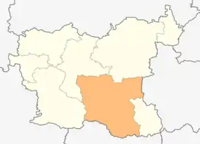 Poziția localității Troian