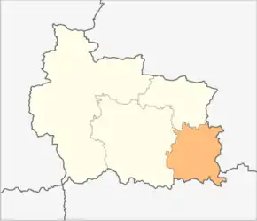 Poziția localității Treavna