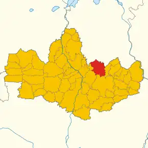 Poziția localității Usmate Velate