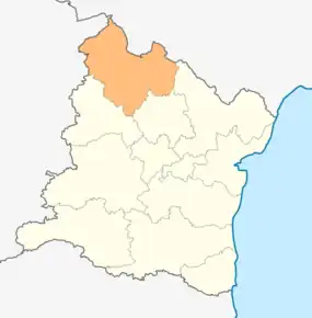 Poziția localității Vălci Dol