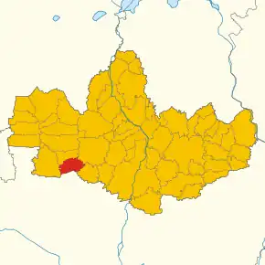 Poziția localității Varedo