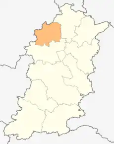 Poziția localității Veneț