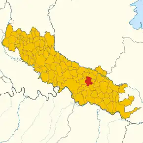 Poziția localității Vescovato