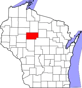 Localizare Comitatului Taylor în statul Wisconsin