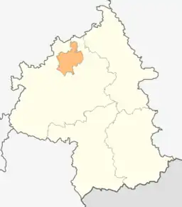 Poziția localității Iambol