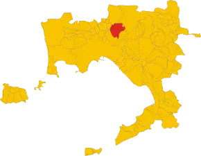 Poziția comunei în cadrul provinciei