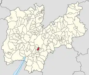 Poziția localității Aldeno