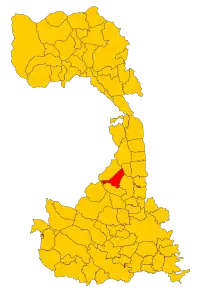 Poziția localității Balocco