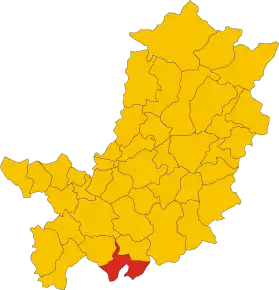 Localizarea Barberino Val d'Elsa în Provincia Florența