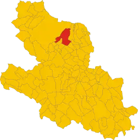 Poziția localității Barisciano