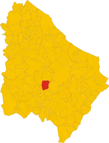 Poziția localității Bomba