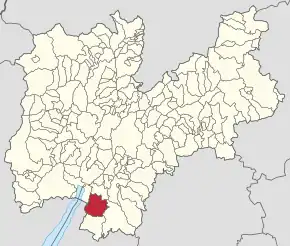 Poziția localității Brentonico