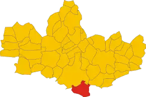 Poziția localității Brugherio