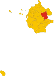 Poziția localității Calatafimi-Segesta