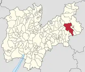 Poziția localității Canal San Bovo