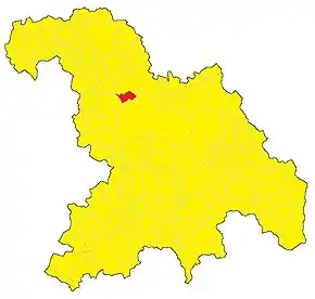 Poziția localității Castelletto Monferrato