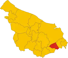 Poziția localității Cellino San Marco