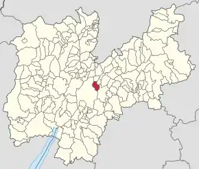 Poziția localității Civezzano