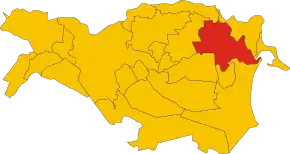 Poziția localității Codigoro