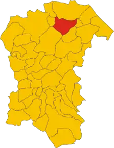 Poziția localității Collecorvino