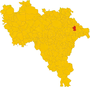 Poziția localității Corteolona