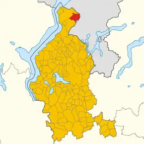 Poziția localității Curiglia con Monteviasco