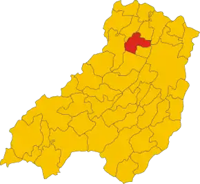 Poziția localității Fontanellato