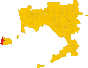 Poziția comunei în cadrul provinciei