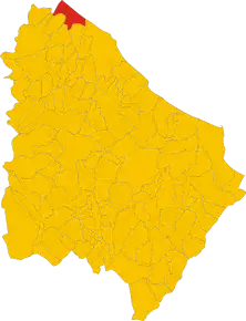 Poziția localității Francavilla al Mare