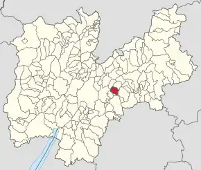 Poziția localității Frassilongo