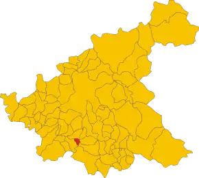 Poziția localității Frasso Sabino