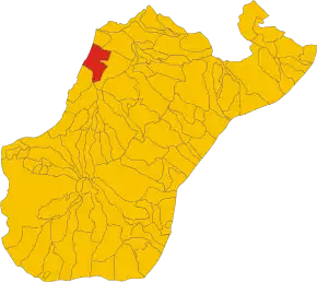 Poziția localității Gioia Tauro