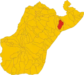 Poziția localității Gioiosa Ionica