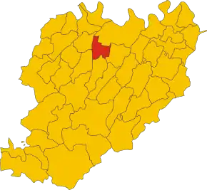 Poziția localității Gossolengo