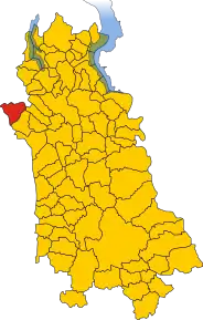 Poziția localității Grignasco